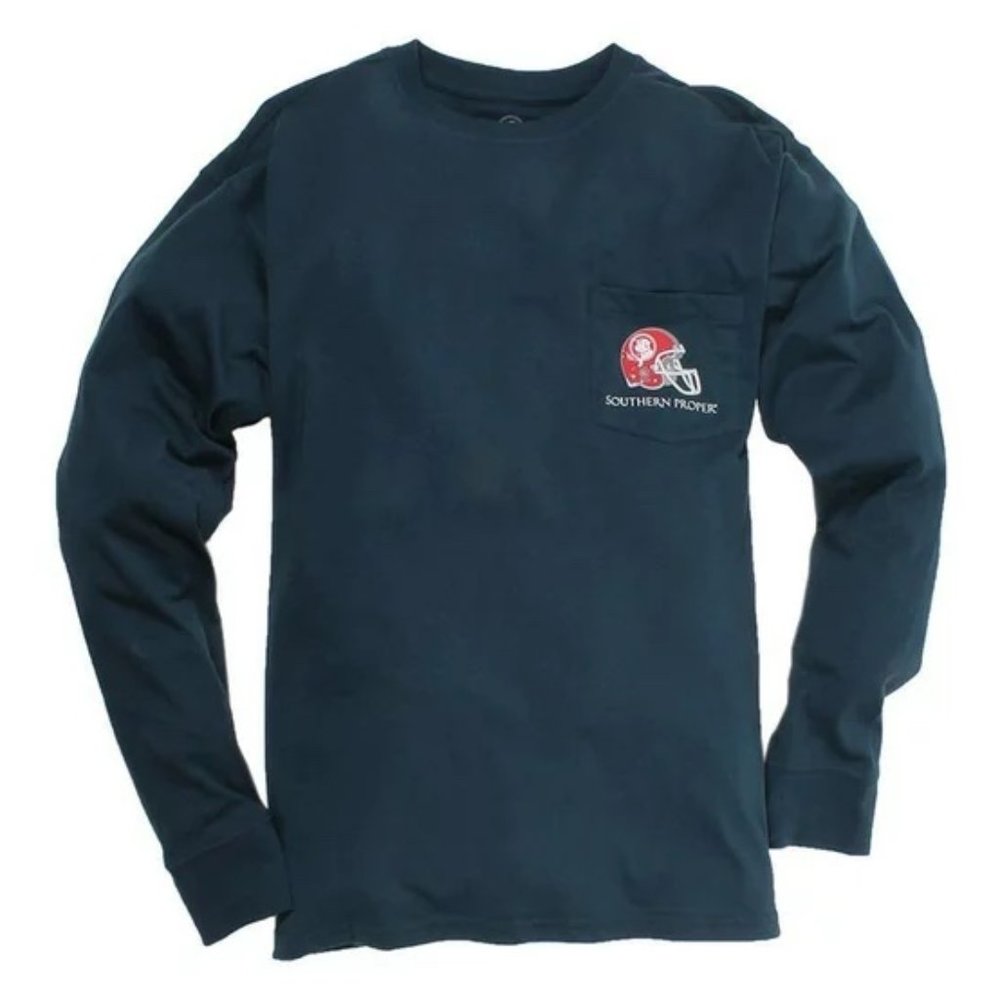 Southern Proper Old School Football Club Long Sleeve T-Shirt